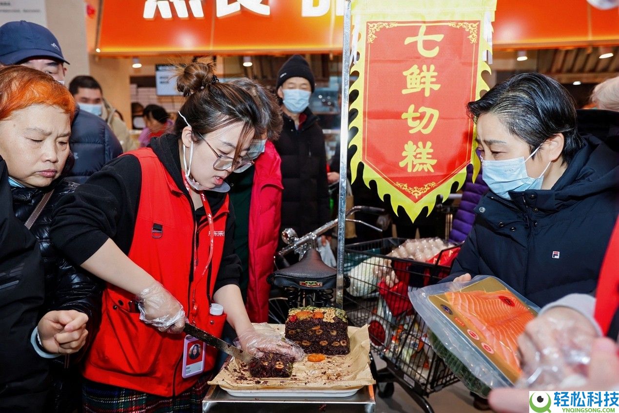 开业即限流,京东七鲜24小时鲜品、自有品牌礼盒“引爆”年货市场