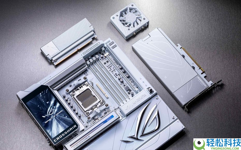 ROG X870E GLACIAL主板获CES2026创新奖,华硕AMD 800系新品发布