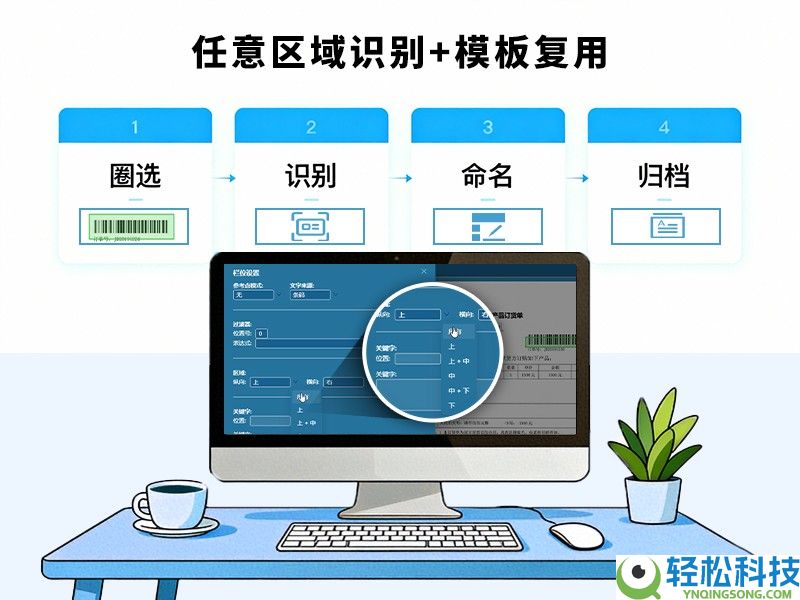华科益易扫描：智能识码归档,企业降本提效利器
