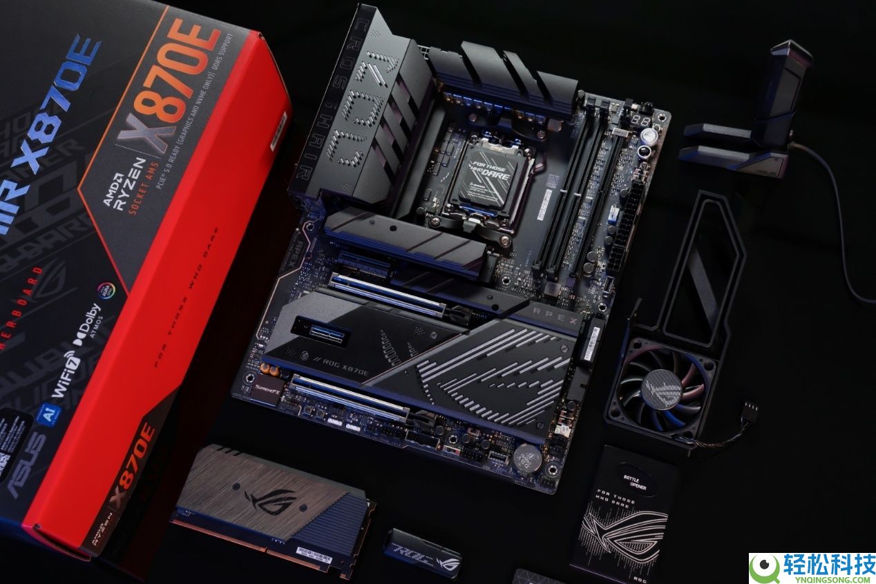 华硕ROG X870E APEX主板助9850X3D创4项超频记载