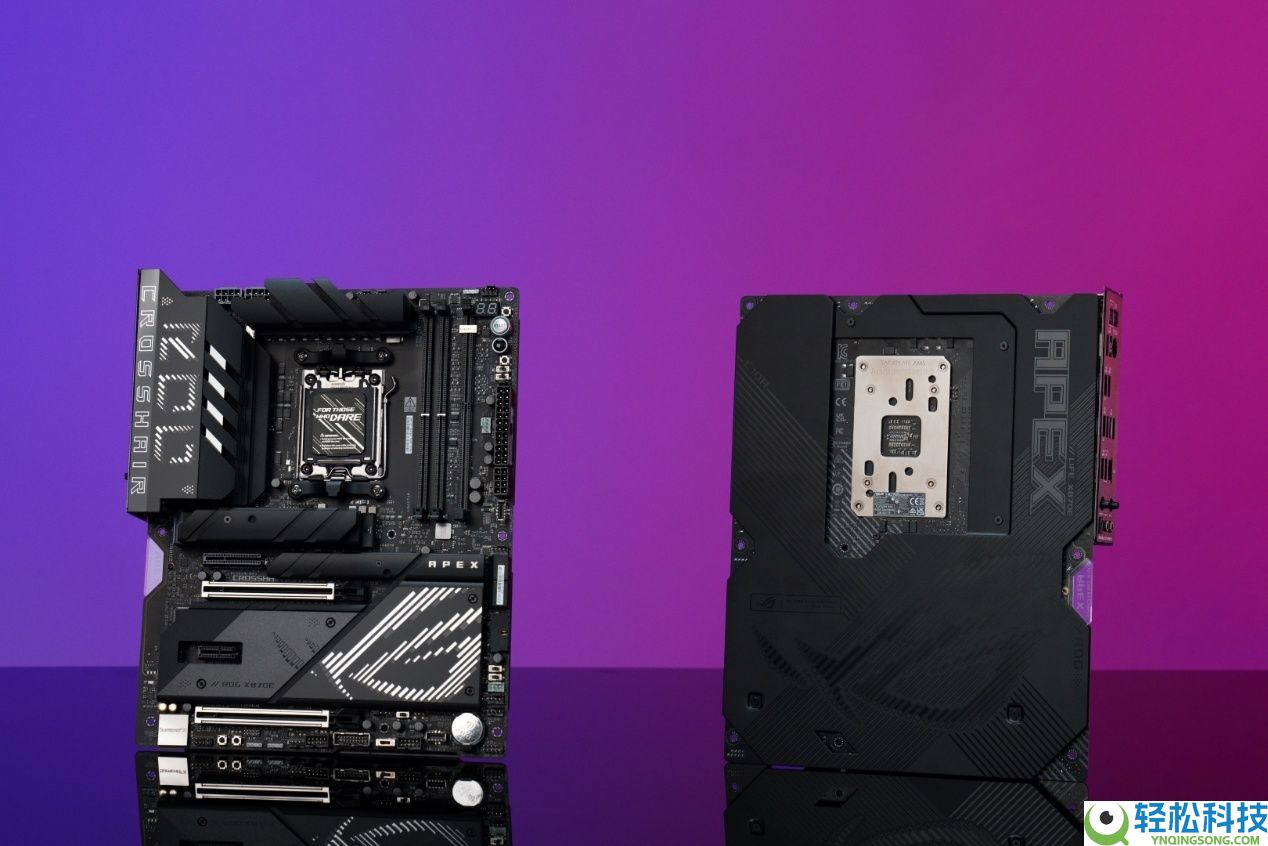 华硕ROG X870E APEX主板助9850X3D创4项超频记载