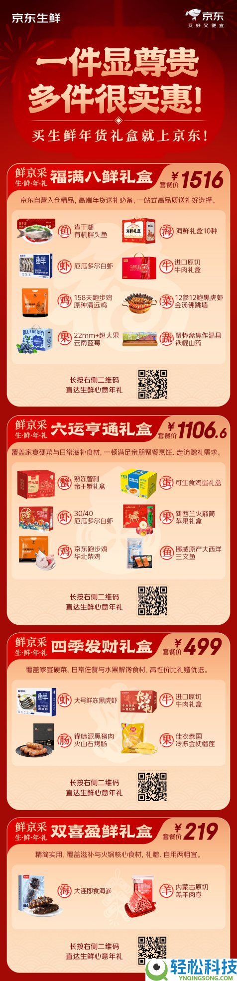 京东真鲜采销直播开启：30枚每日鲜蛋仅18.9元、黑虎虾仁半价,万元红包收费抢,