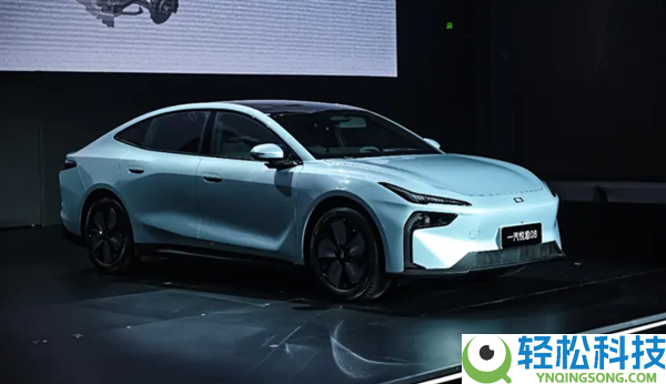 FAW尾标正式上车,一汽悦意08量产车初次表态：装备银河瀑布动态灯组