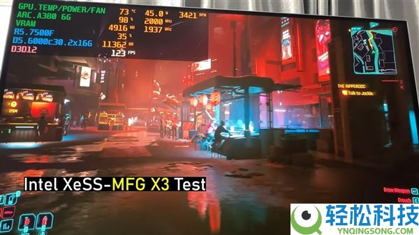 四大哥卡战将来,Intel锐炫A380成功启用XeSS 3多帧生成,帧率直接翻三倍