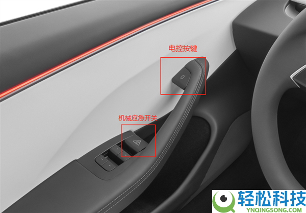 着火了乘客不会开门 怪车企乱学特斯拉吗