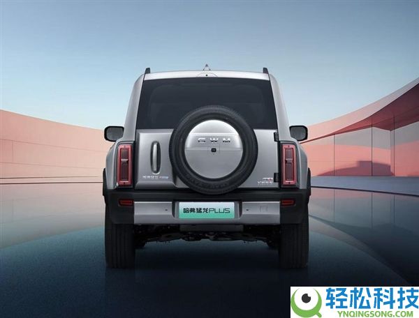 尺寸超现款Hi4,哈弗猛龙PLUS官图发布:硬派方盒子+外挂备胎