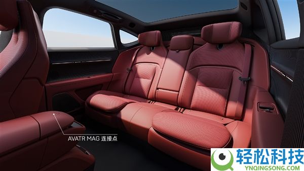 新款阿维塔12内饰官图发布：车内告急解锁手柄夺目异常