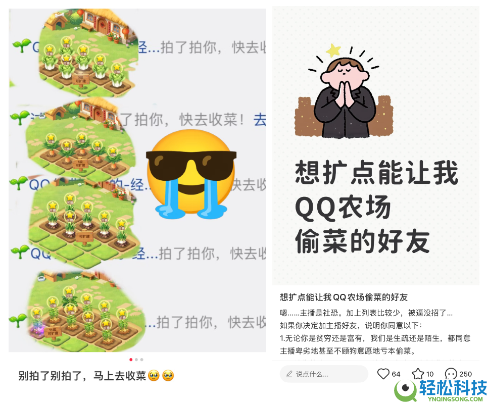 QQ农场回归,玩家为偷菜花式扩列石友