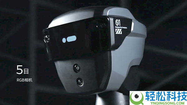 全球首款仓储通用人形机械人发布:头上5只眼、手心2只眼