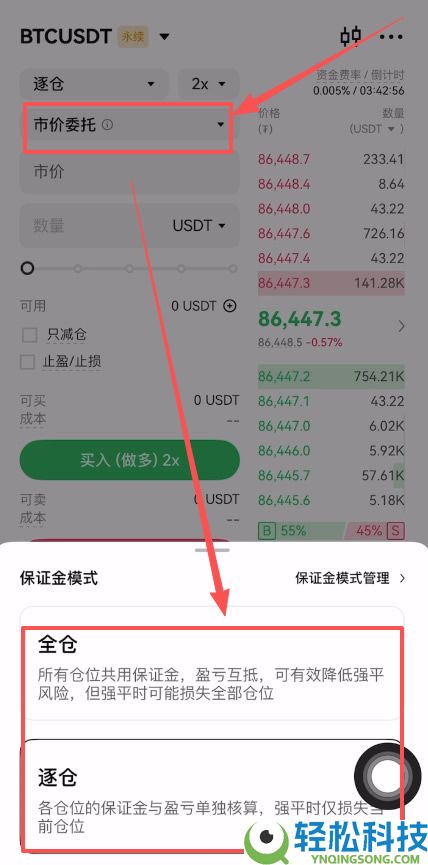 OKX合约怎么玩?欧易APP开合约做多比特币操作教程(附合约盈利指南)