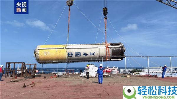 我国完成初次火箭芯一级箭体海上打捞回收使命,现场画面来了