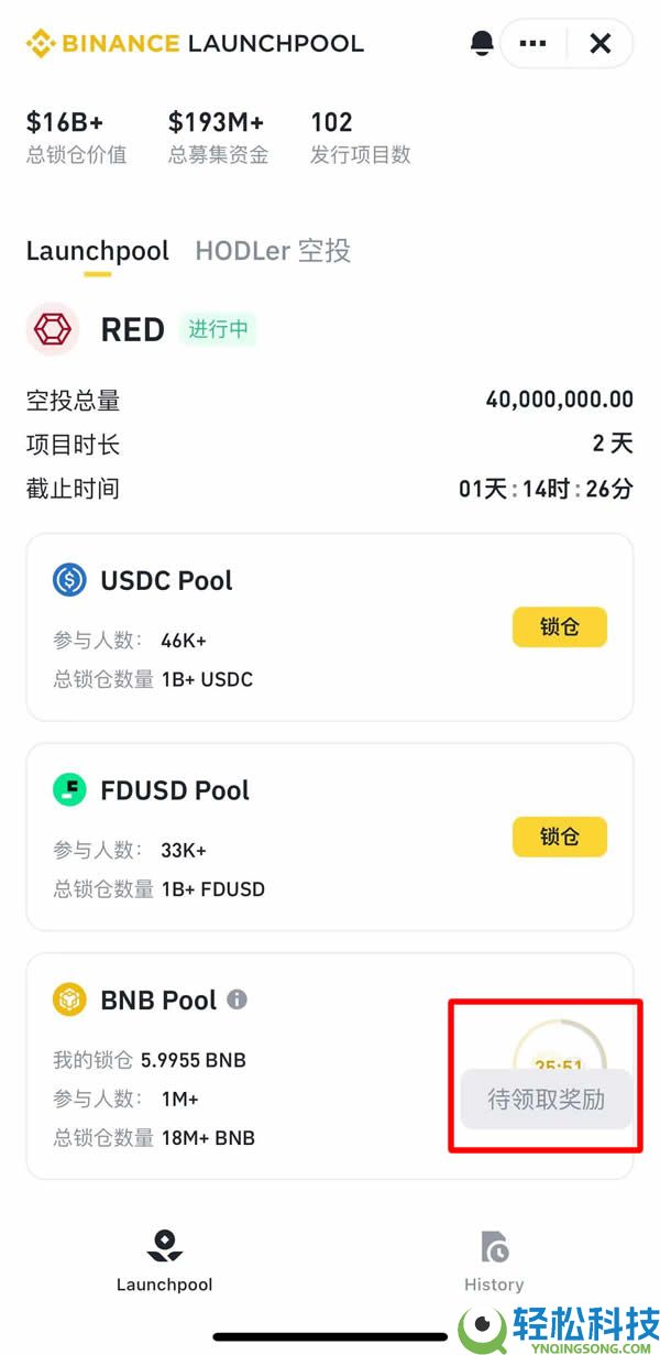 币安Launchpool收益怎么玩？质押BNB/FDUSD零门槛挖新币