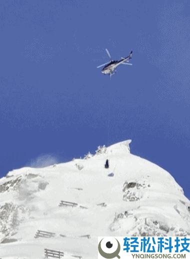 法国阿尔卑斯山区一滑雪场发作雪崩 原因竟是直升机功课