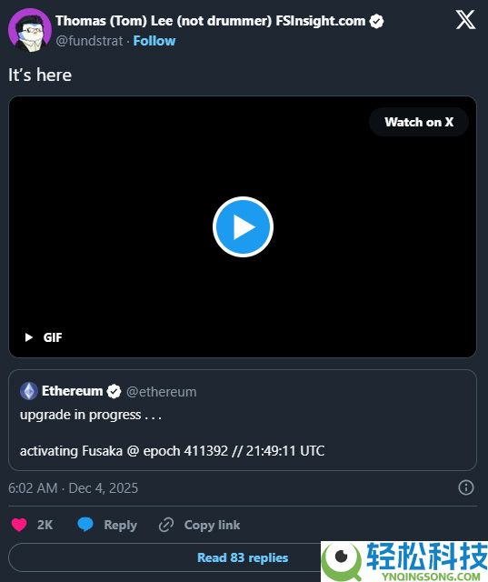 Tom Lee 的百亿以太坊豪赌：为何他预测以太坊将跑赢比特币? BitMine策略解析