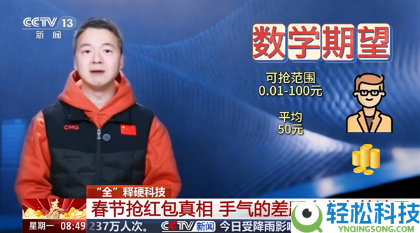 抢红包究竟拼手速仍是手气 央视揭秘抢红包背地算法