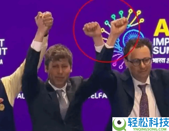 印度AI峰会现为难一幕,整场峰会事故一直