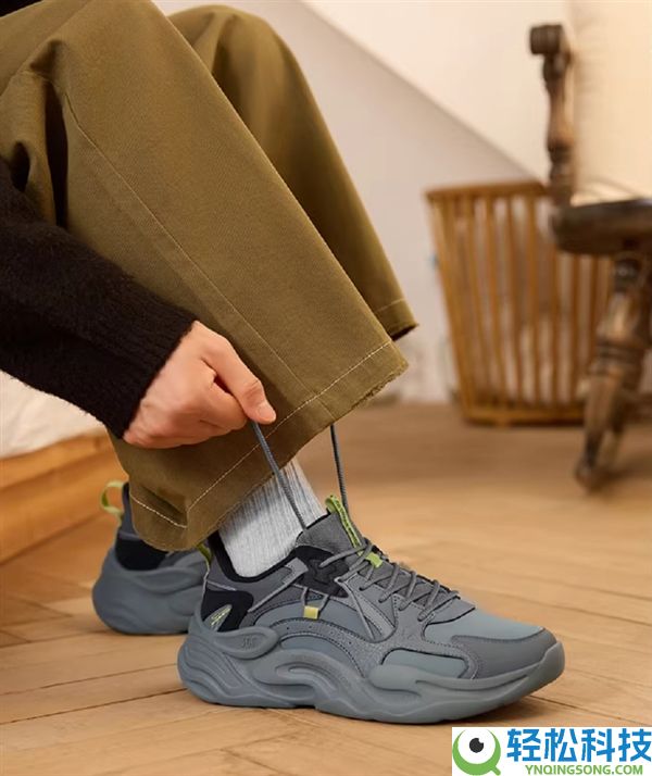 撞色百搭出彩：361°磅礴复古文明鞋119元大促（门店319元）