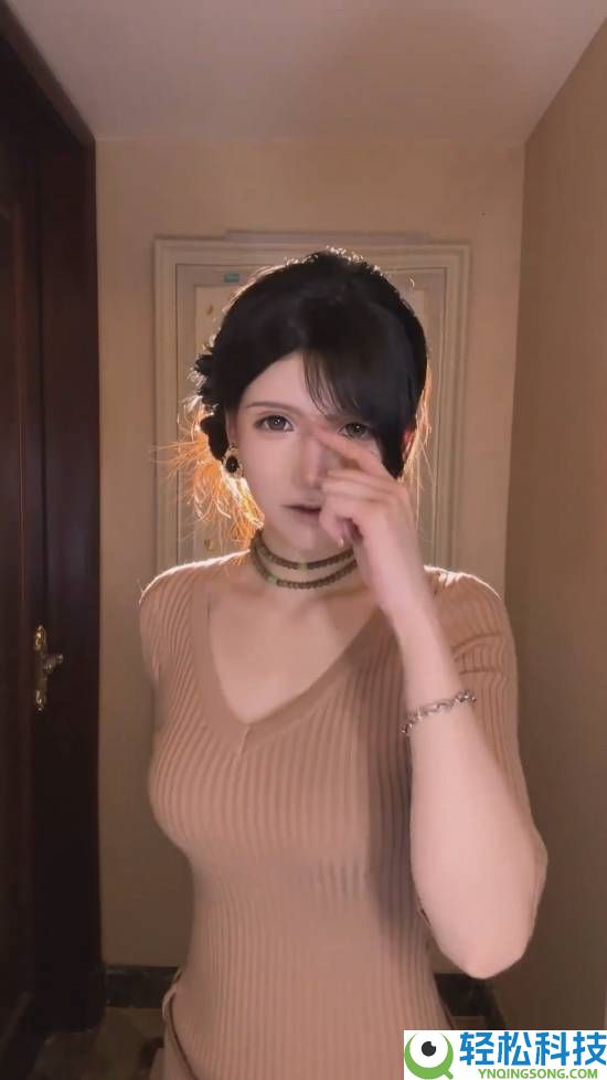 抖音第一蒂法素颜暴光,网友:老天爷赏饭吃