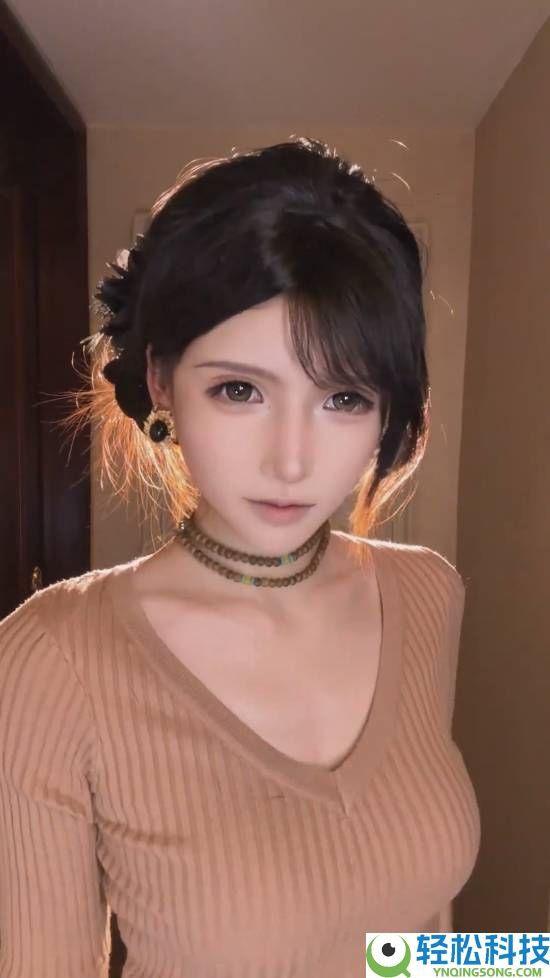 抖音第一蒂法素颜暴光,网友:老天爷赏饭吃