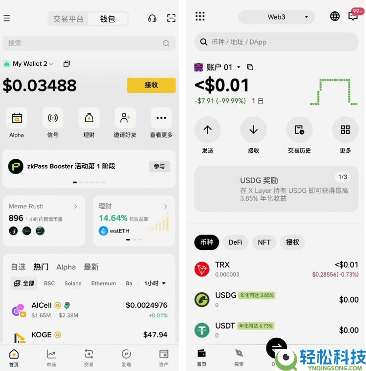 欧易和币安哪个更好？从资金安全、界面操作、功能和交易费综合对比分析