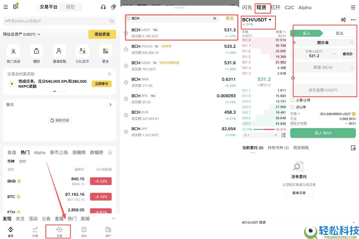 比特币现金(BCH)是什么?与比特币BTC有何区别?如何在币安购买?简单介绍