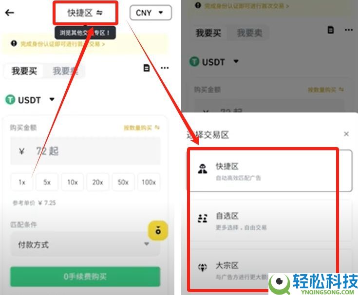 币安合约账户开通并获得返佣手续费操作指南