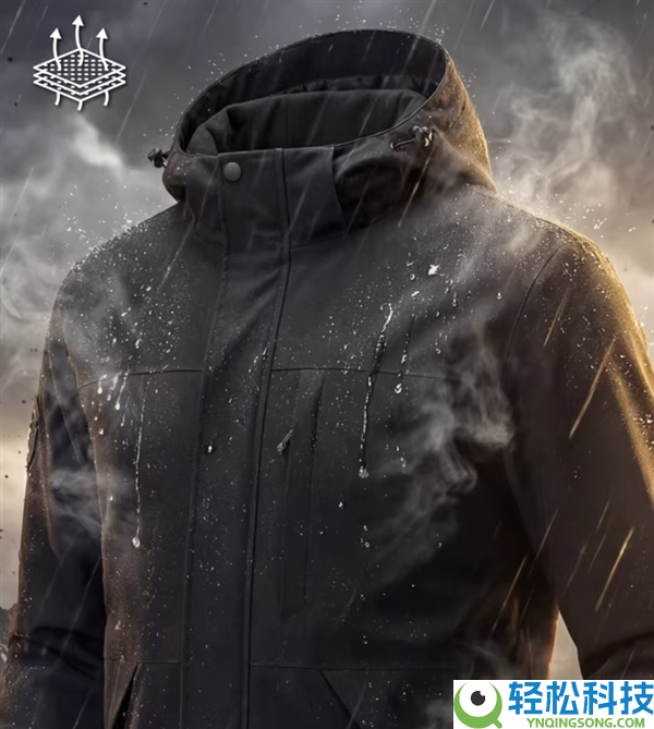 抓绒内胆 康博三合一冲锋衣探底新低 79.9元