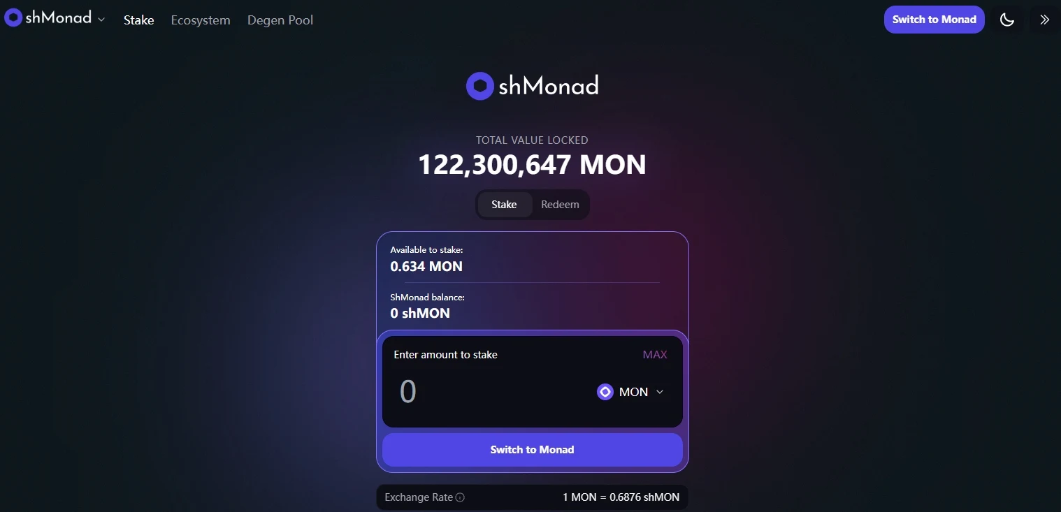 Monad主网上线，一览生态热门项目赚钱机会