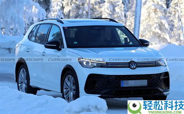 双边四出排气抢眼,群众全新Tiguan R谍照暴光：有望搭载高尔夫R动力