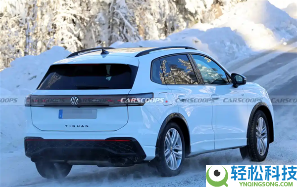 双边四出排气抢眼,群众全新Tiguan R谍照暴光：有望搭载高尔夫R动力