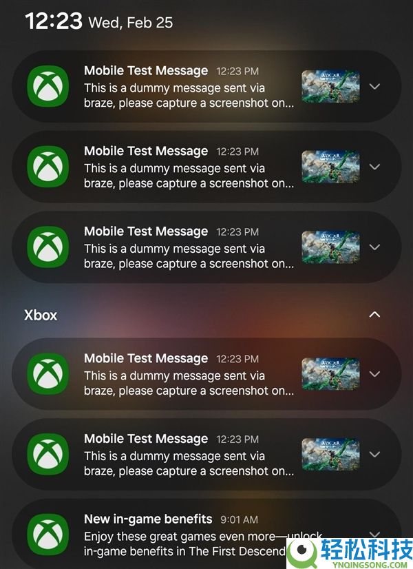 Xbox疯狂告诉弹窗轰炸用户,微软道歉：测试AI时误发