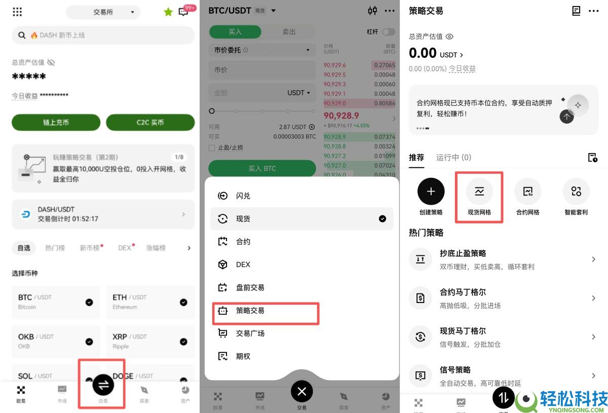 OKX网格交易全攻略:什么是网格交易?网格交易各种模式的差异与设置教学