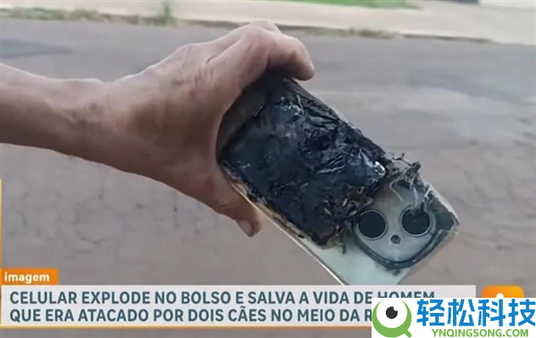 巴西男人被两条狗狂咬 手机倏忽爆炸救了他一命