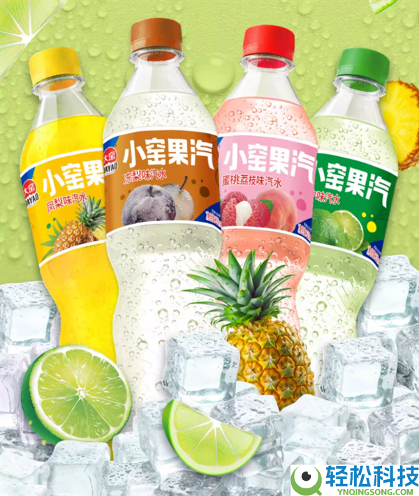 满满果味：大窑汽水520mL仅1.9元大促