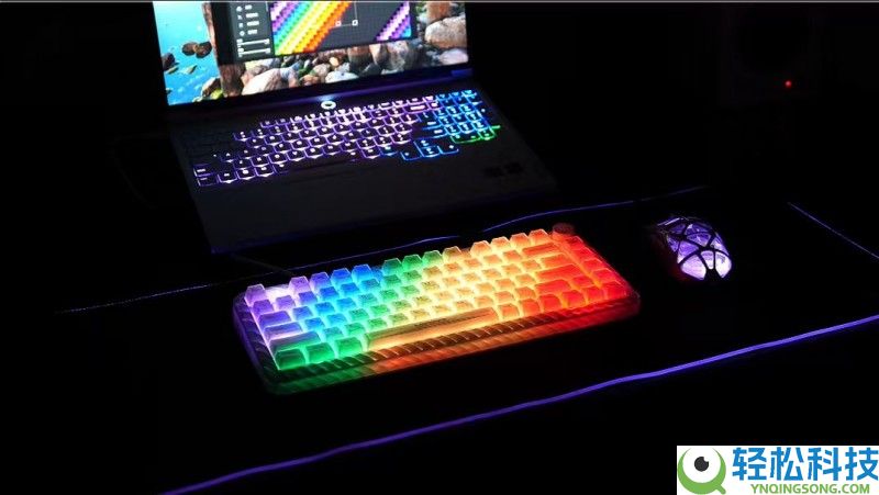 支撑神光同步键盘/鼠标推荐：联想极光最酷炫RGB键鼠完成光影同频