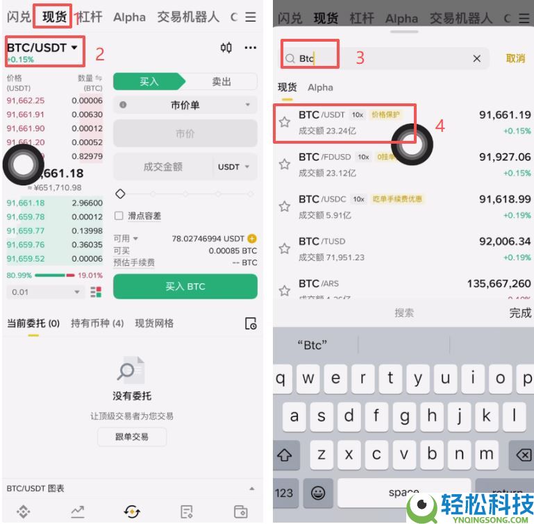 什么是币安现货交易？如何在币安进行现货交易？币安现货交易买卖加密货币流程