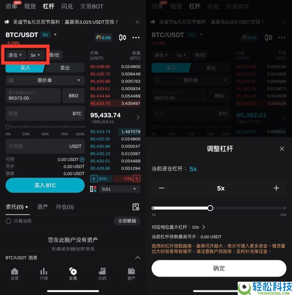 如何在Bitget上进行杠杆交易？Bitget进行杠杆交易的图文教程(App端/网页端)