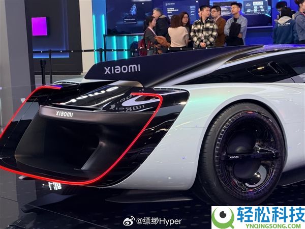 小米首款超跑观点车,小米Vision GT真车实拍展现来了