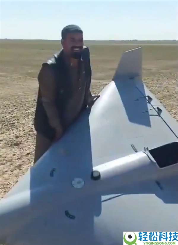 机身配星链天线 伊拉克居民捡到完全美国无人机