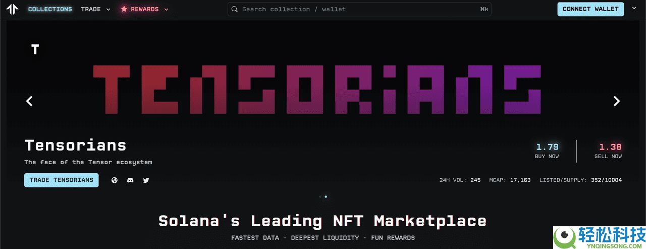Solana上的Tensor (TNSR)币是什么?如何赚取奖励? 代币经济学、购买介绍