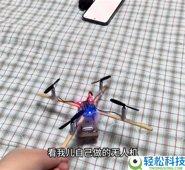 高手在民间,男孩用筷子做的无人性能起飞 网友笑谈俄罗斯看到要狂下单