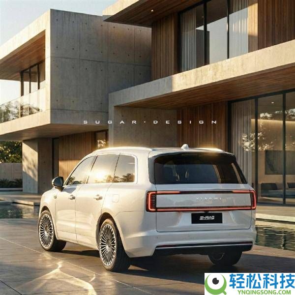 小米首款全尺寸增程SUV“昆仑”衬着图暴光,结实设计或成七座家用新标杆
