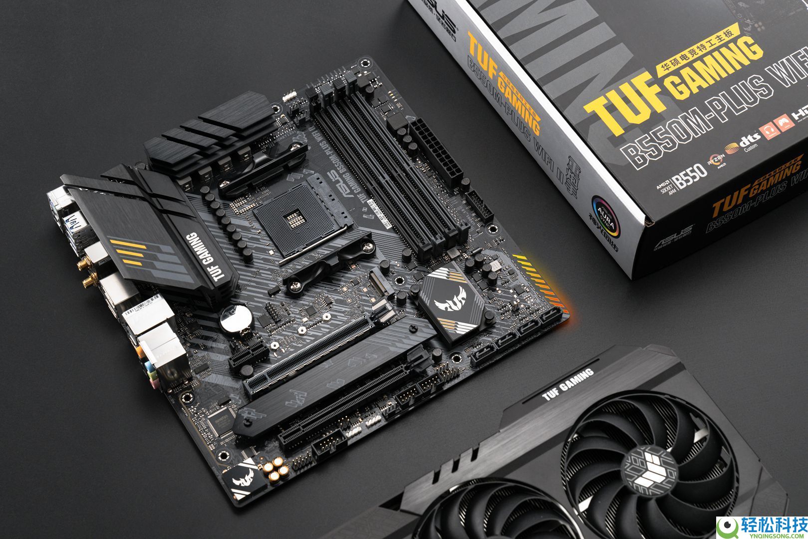 5500X3D装机首选华硕B550重炮手WIFI二代主板