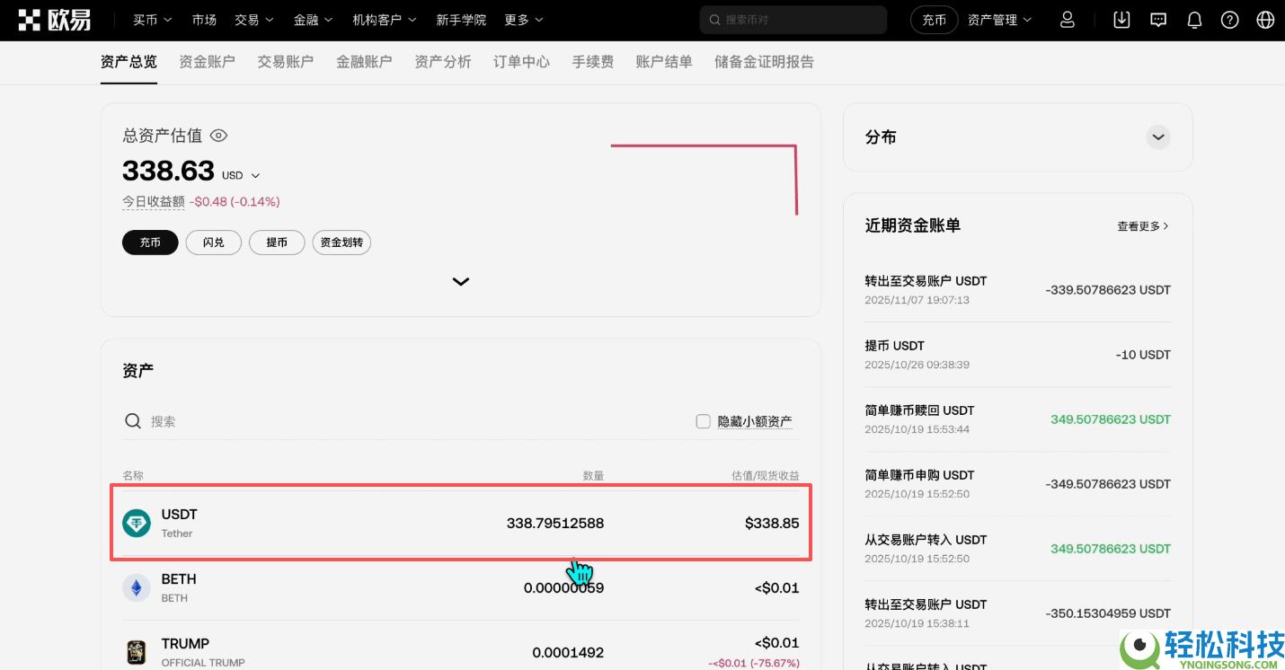 如何买入黄金RWA代币？OKX交易所购买黄金RWA代币XAUT教程