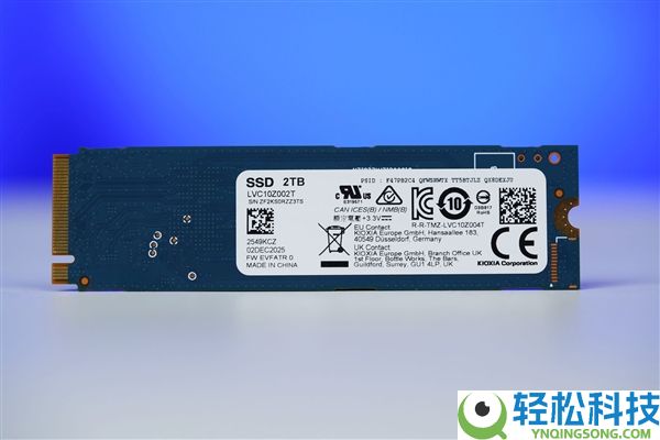 高性价比PCIe 5.0 SSD,铠侠EXCERIA G3图赏