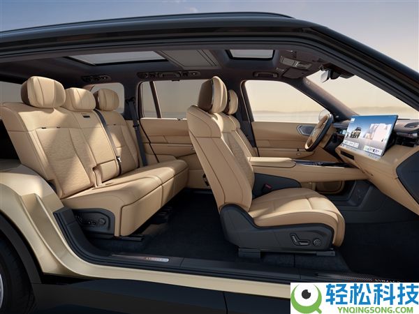 全尺寸旗舰 车长超5.2米,领克900大五座官图发布：后排夯爆了