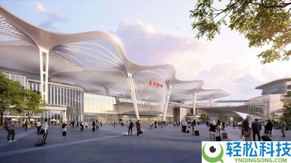 东方关键上海东站雏形已现,初次引入航空模块 对标国际最好水平