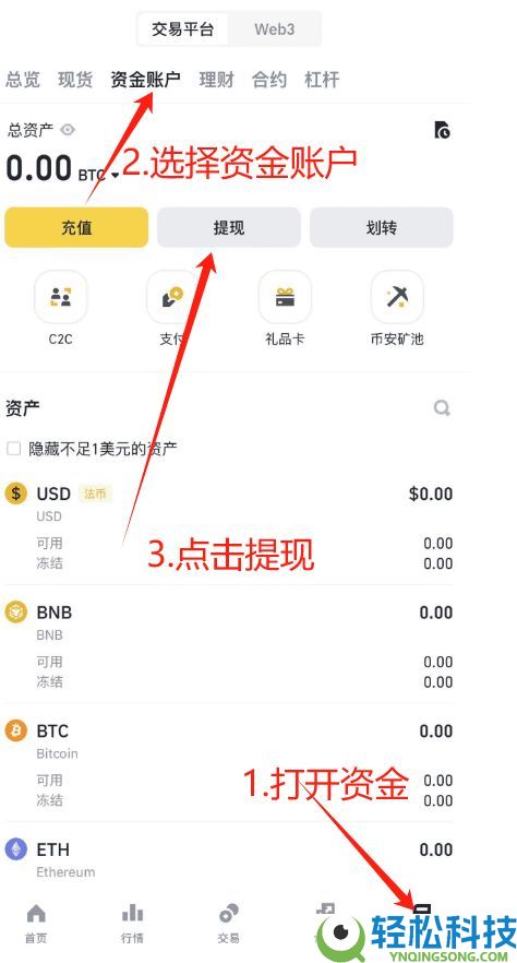 币安提币教程：币安怎么提BNB到其他交易所？币安钱包怎么转到交易所？