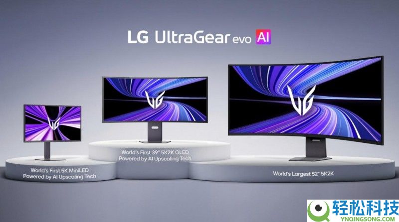 全新LG UltraGear evo AI显示器和gram Pro系列行将表态AWE