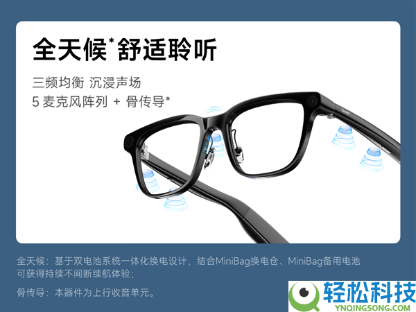 千问首款AI硬件 千问AI眼镜G1开售：开创热插拔换电 无穷续航 国补1997元起